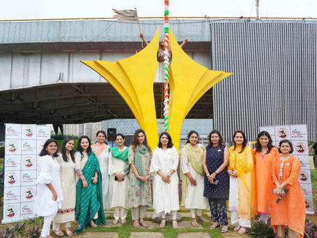 Upasana Kamineni Konidela graces YFLO's Flag Hoisting