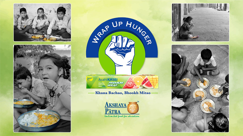 ' Wrap Up Hunger with Asahi Kasei ’ initiative