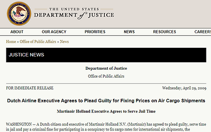 Dutch Airline Executive Agrees to Plead