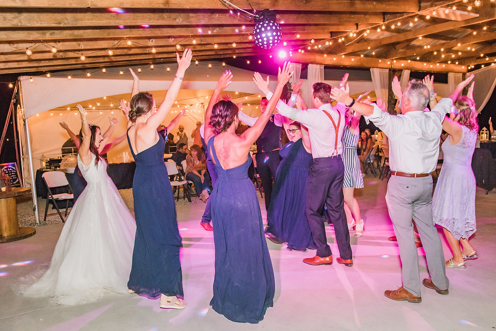 Palisade Colorado orchard vineyard wedding