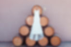 Wine barrel wedding dress vineyard wedding venue Two Rivers Winery Grand Junction Colorado