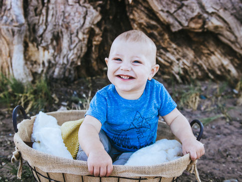 Maddox First Birthday | Family Photography Cake Smash