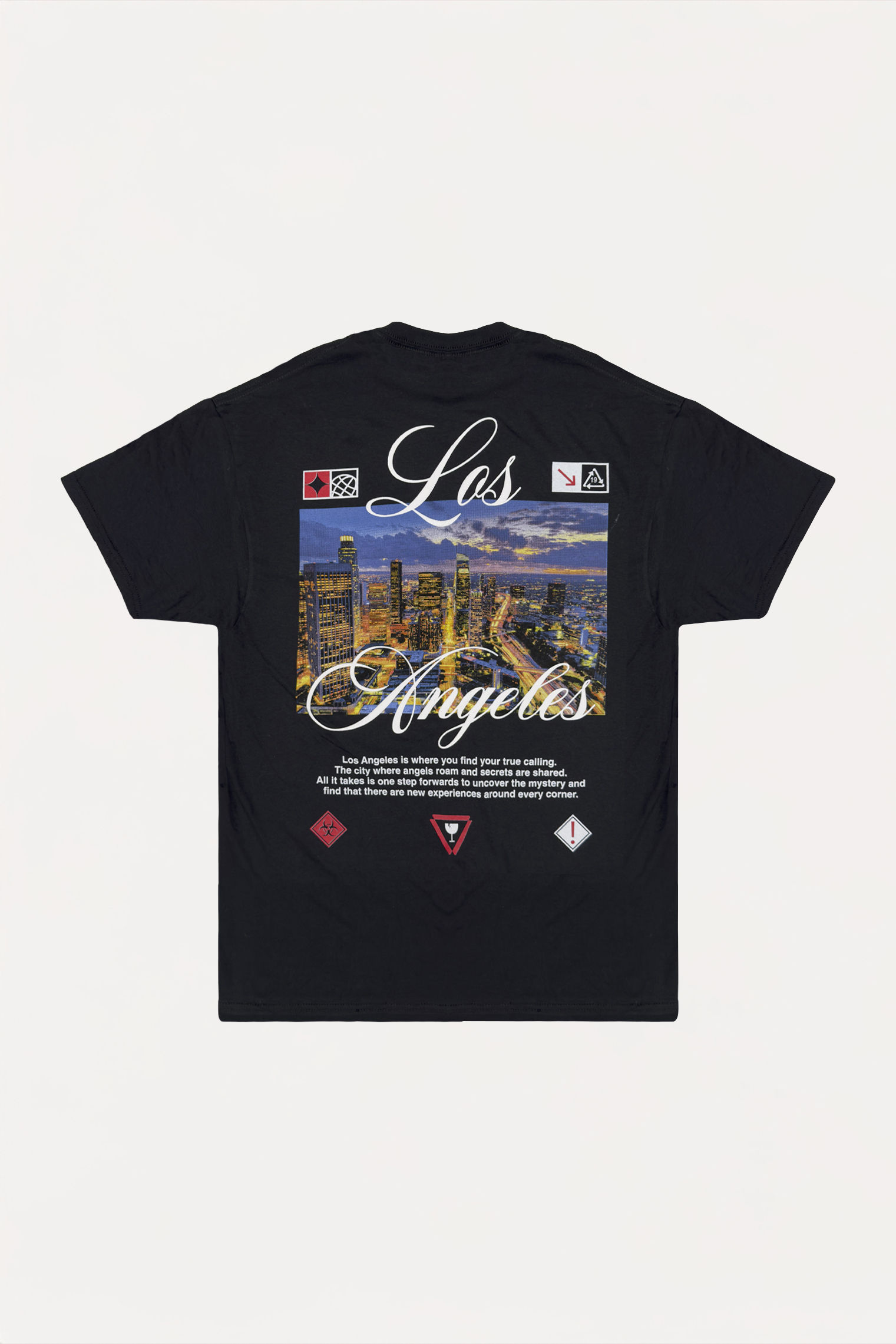 Black "Los Angeles" T-Shirt