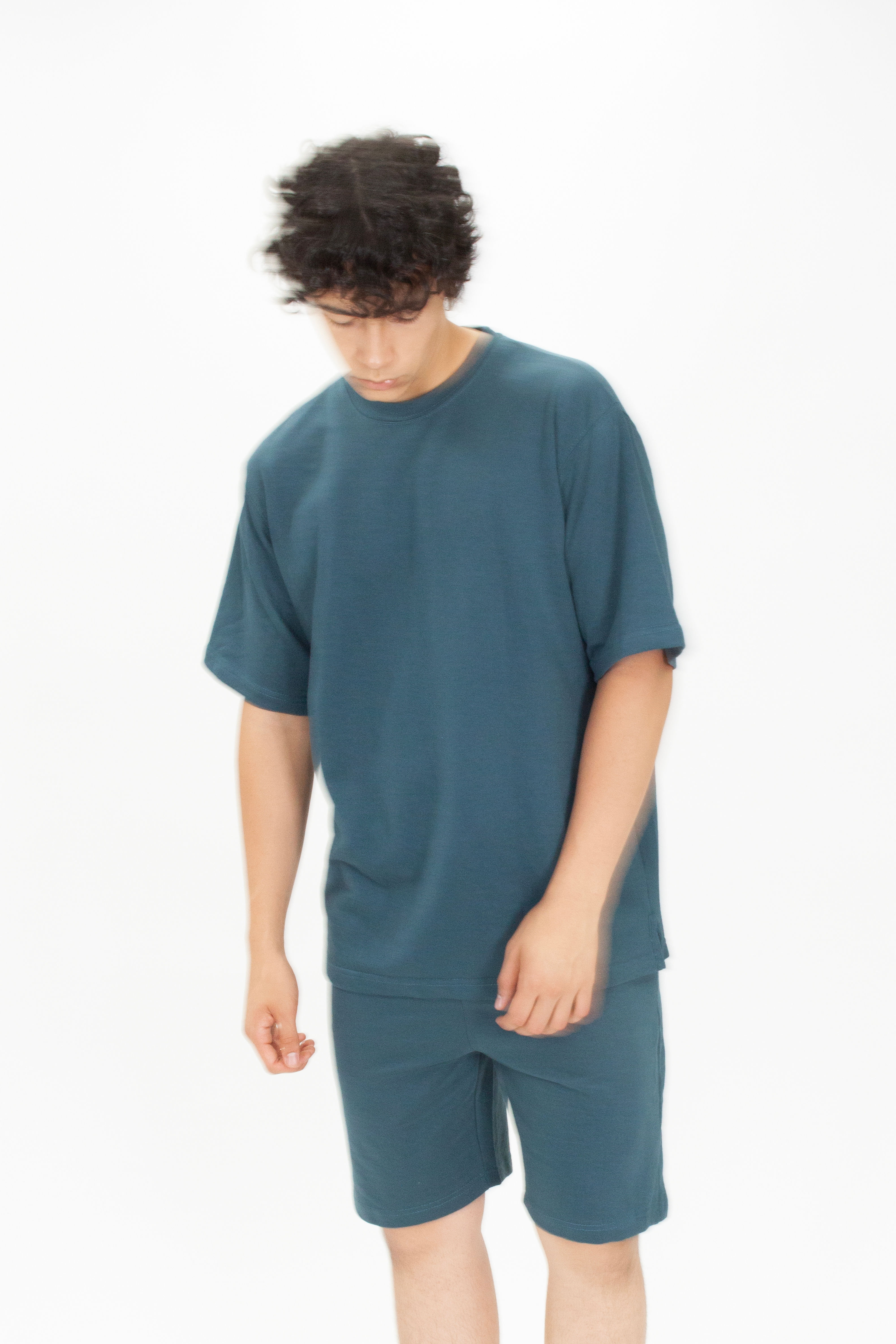 Dark Teal French Terry Set