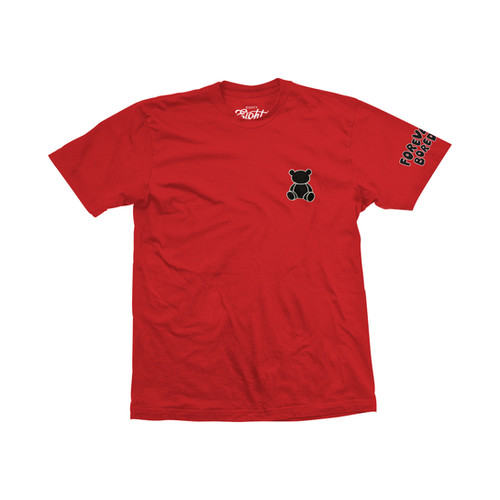 Boys' Red Bear Embroidered T-Shirt | Eighty Eight Brand