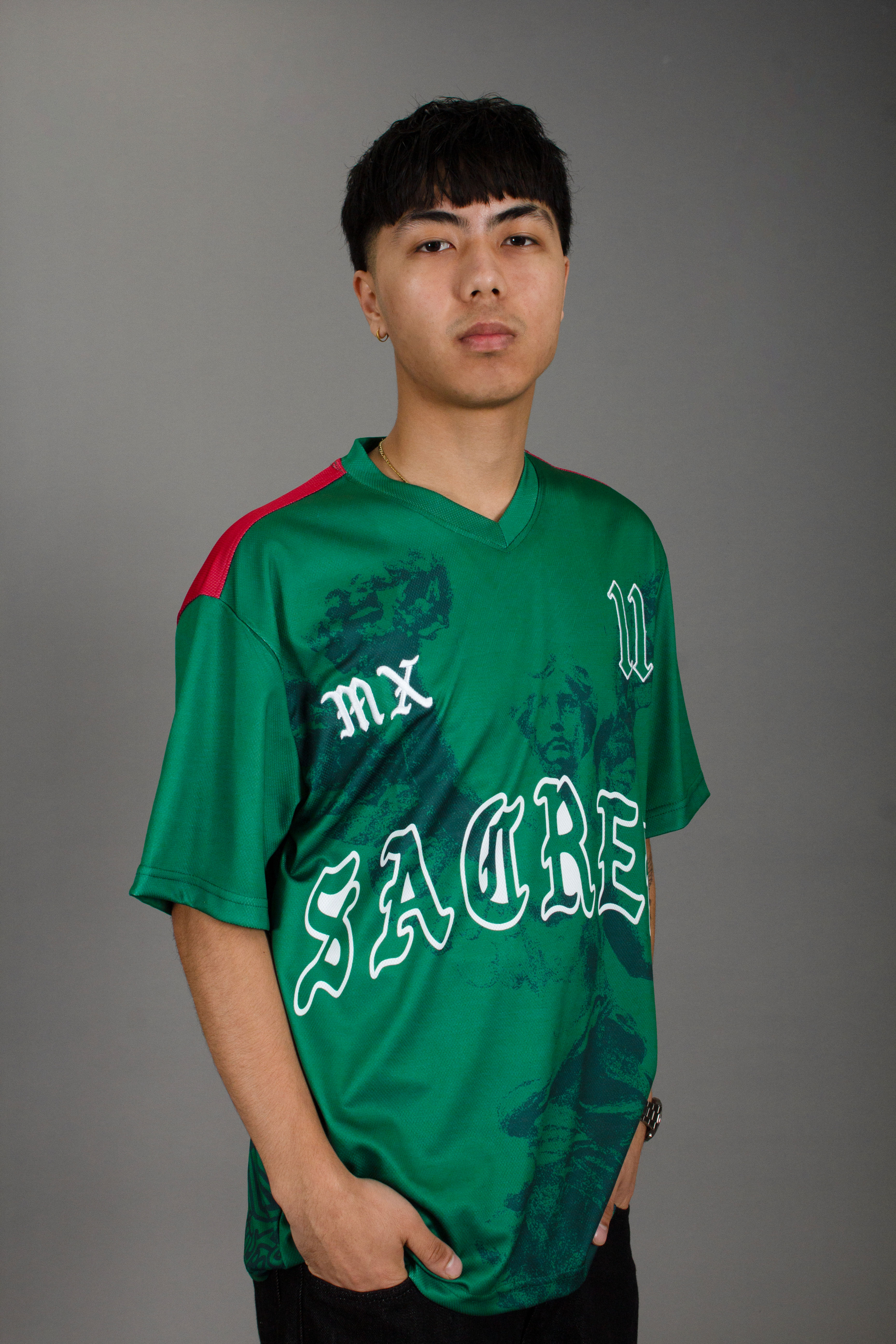 Jolly Green "Sacred" Mexico Soccer Jersey