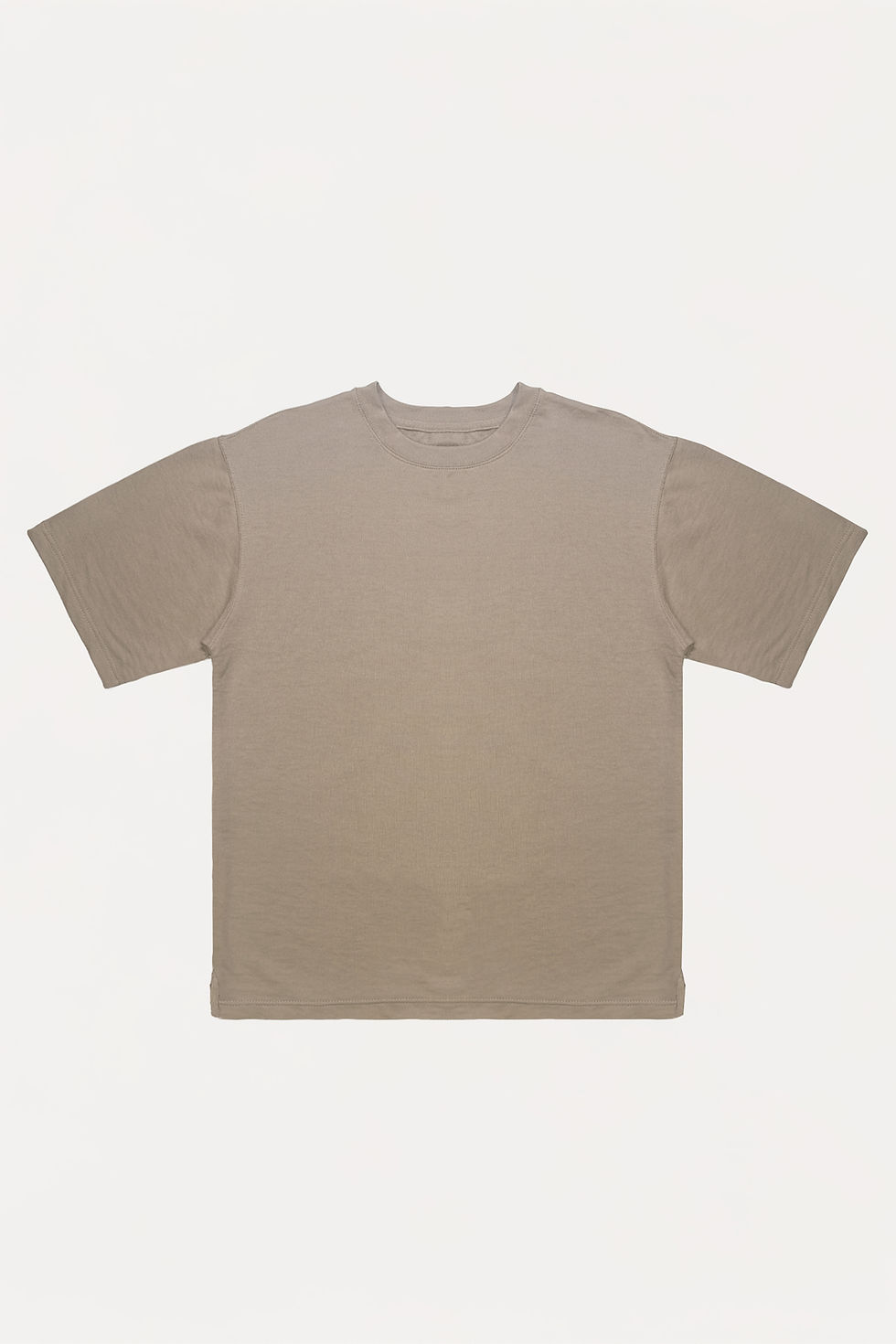 Thumbnail: Irish Cream French Terry Boxy T-Shirt