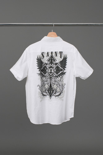 最終cantate mod's sleeve shirts 48 white The Bernstein Long Sleeve Shirt – COREGAMI