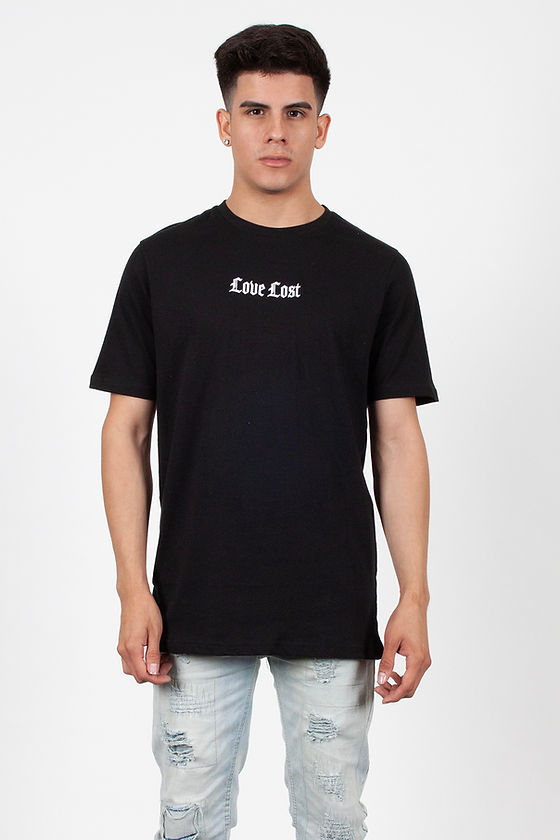 ★2023FW新作★LUV IS TRUE★AM RIBBON TEE Black