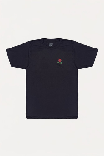 Black Rose Gel T-Shirt | Eighty Eight Brand