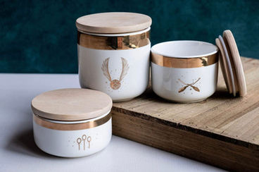 Quidditch Themed Cannister Set