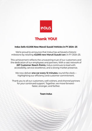 43,000 Maruti Suzuki Vehicles