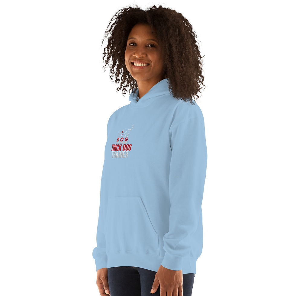 Thumbnail: Embroidered Trick Dog Trainer Unisex Hoodie