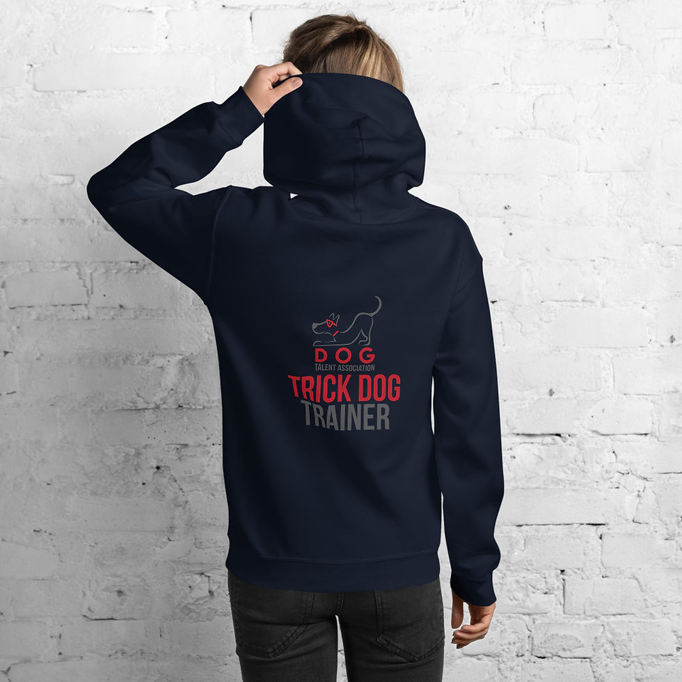 Thumbnail: Professional DTA Trick Dog Trainer Unisex Hoodie