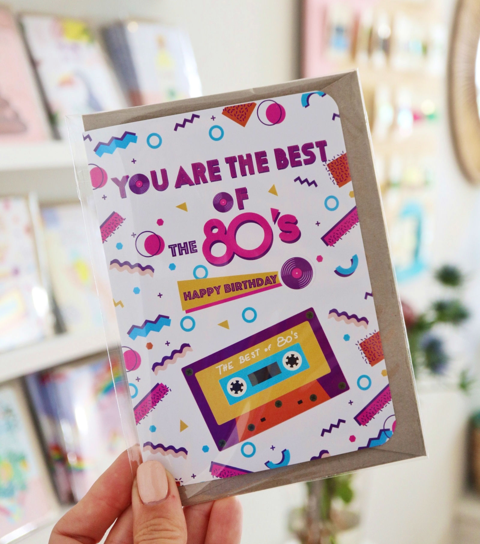 THE BEST OF 80's - Greeting card