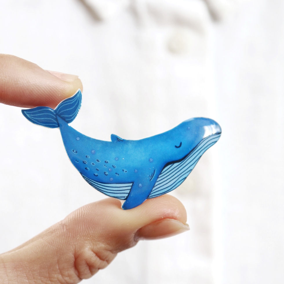 Thumbnail: WHALE - Pin/Brooch