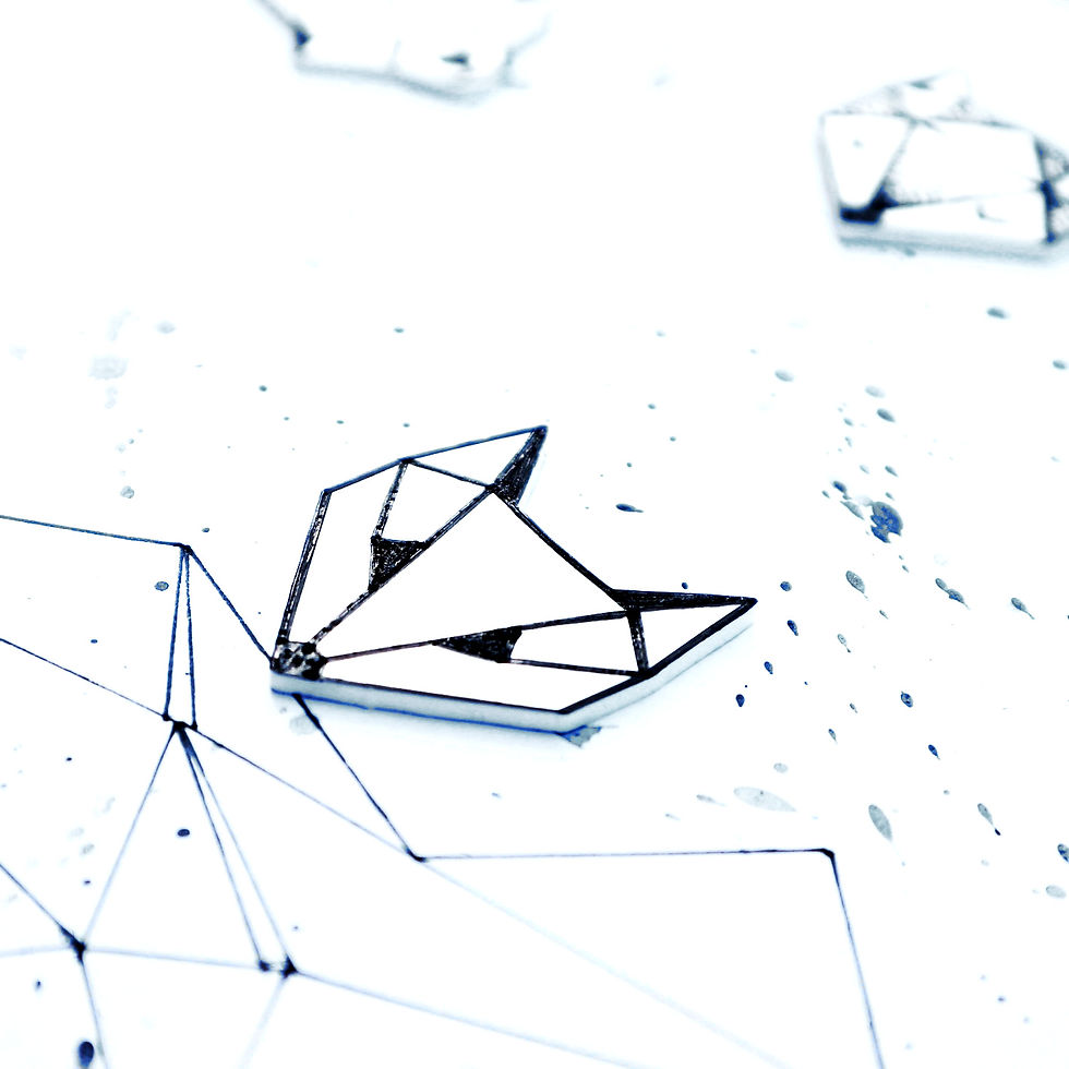GEO FOX - brooch