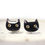 Thumbnail: BLACK CAT- stud earrings