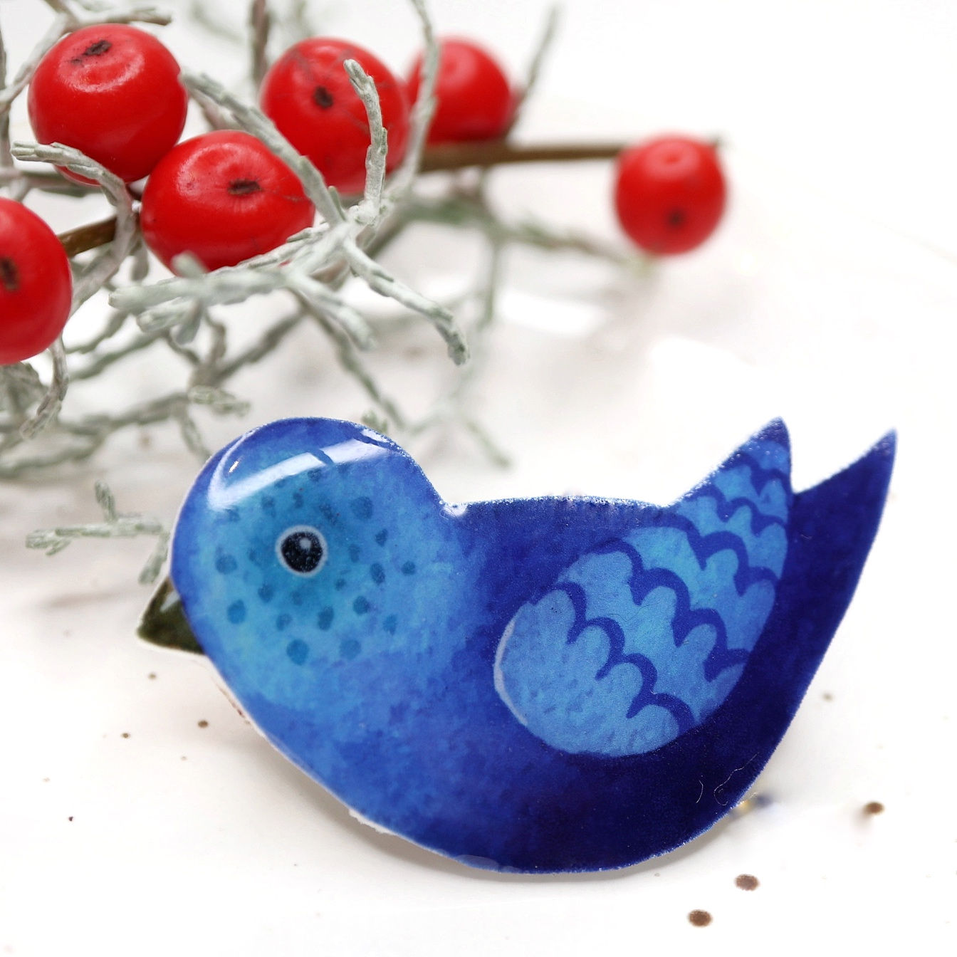 HOLUBICE modrá - brož