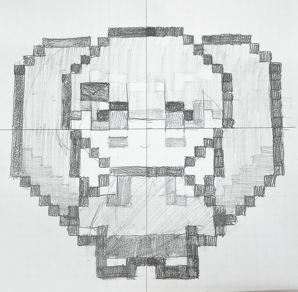 ドット絵課題(小学生作)