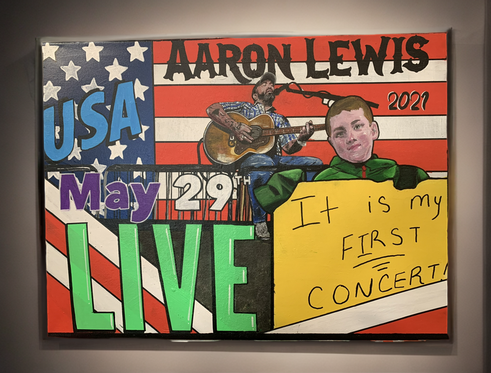 Aaron Lewis 2021 Artwork