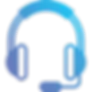 Geekynd customer support and back-office communication headset icon