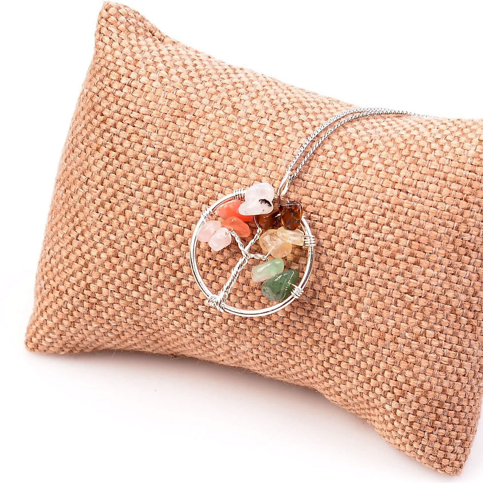 Rose Quartz, Agate, Moonstone, Tiger's Eye, Citrine, Aventurine