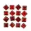 Thumbnail: Natural 4mm Garnet Square Cut Gemstone – January Birthstone Loose Stone for Jewe