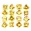 Thumbnail: Natural 4mm Citrine Square Cut Gemstone – November Birthstone Loose Stone for Je