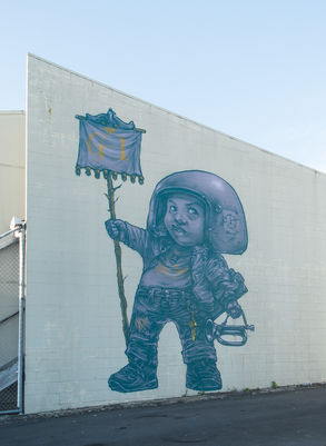 Elliot Francis Stewart in Bradley Lane, Glen Innes.

Photo: Brendan Kitto, 2015.