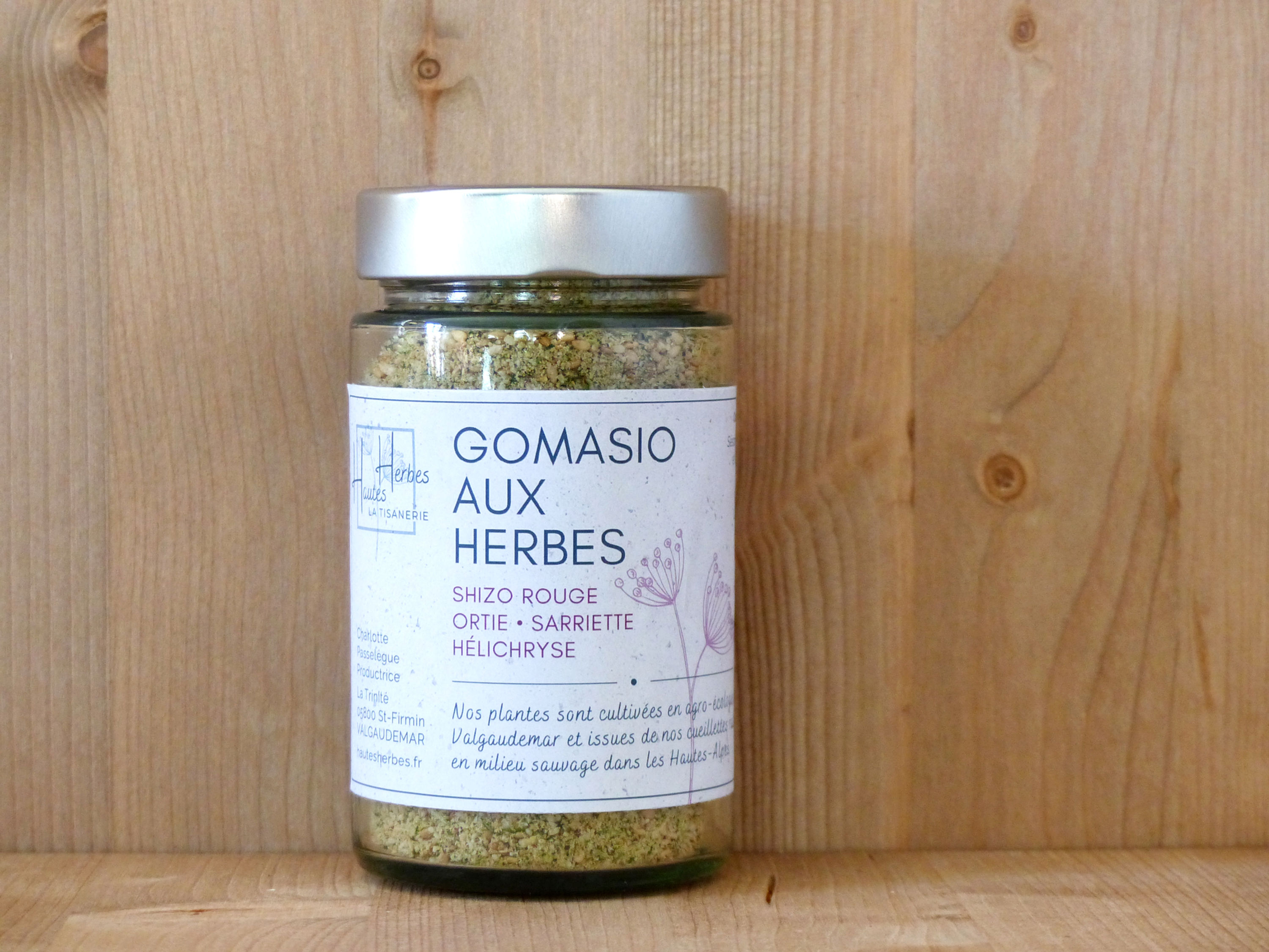 Gomasio aux herbes