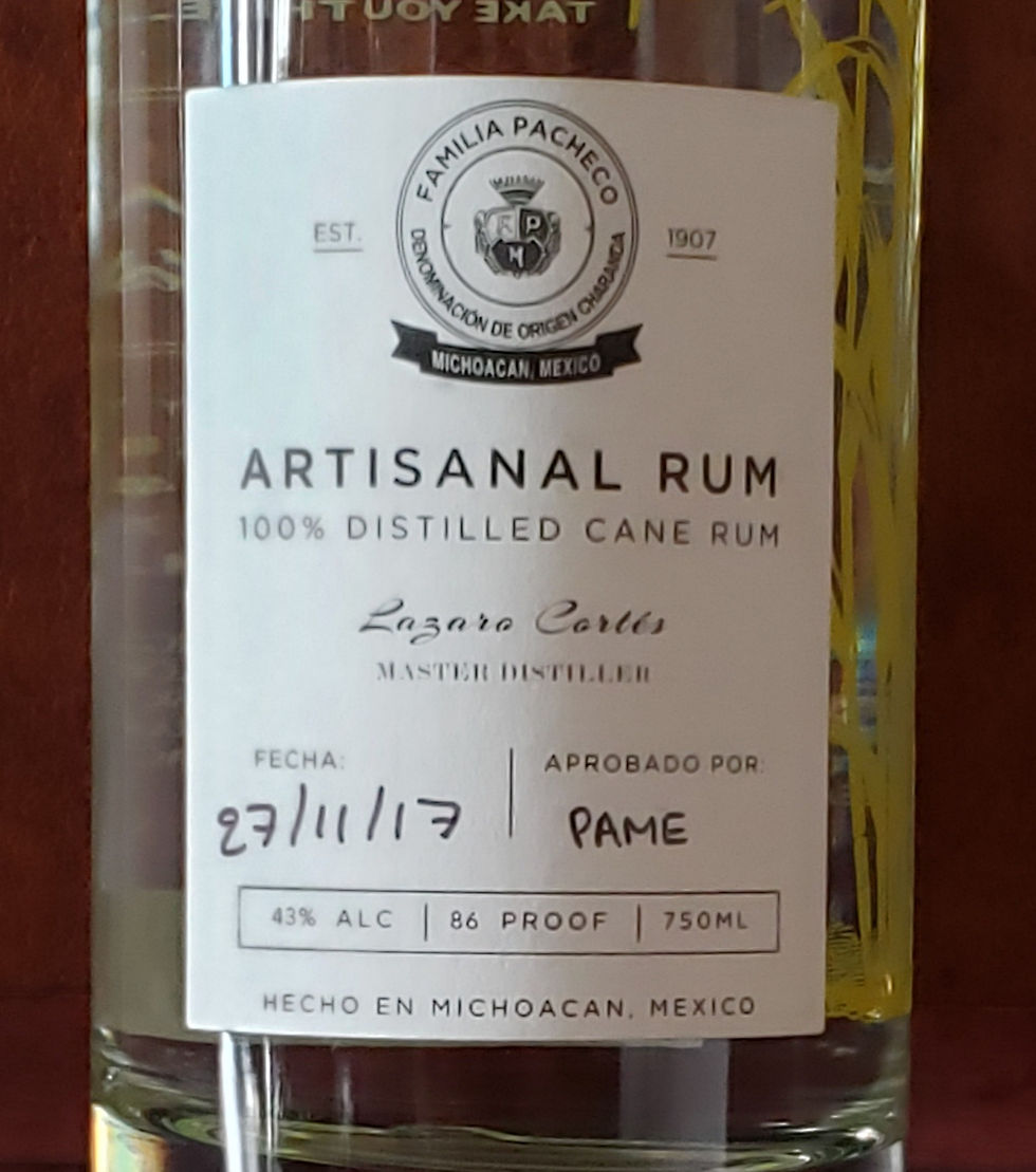Gustoso Artisanal Rum Blanco