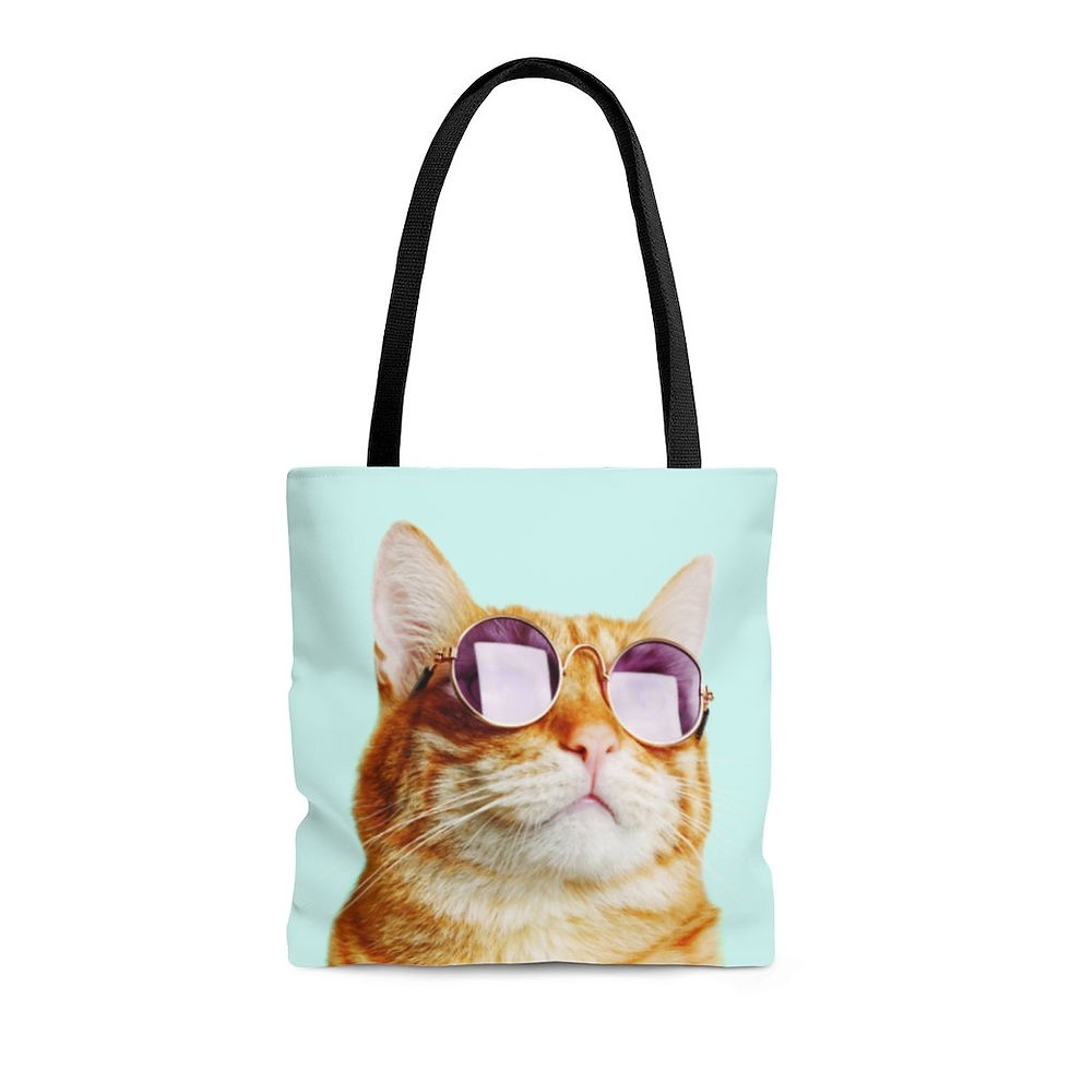 Thumbnail: Cat's Always Right Tote Bag 