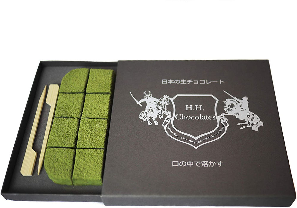 Luxury Vegan Handmade Matcha Green Tea Japanese Nama Chocolate Truffles