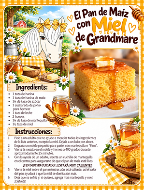 Receta campestre de pan de maíz con miel.png