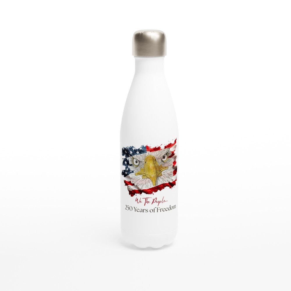 "We The People 250 Years of History" Stainless Steel Water Bottle
