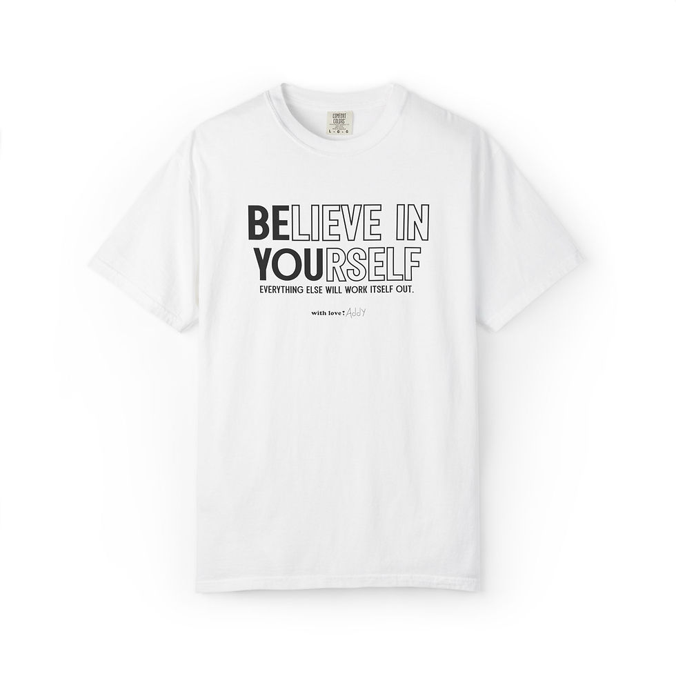 Thumbnail: Believe in Yourself T-shirt