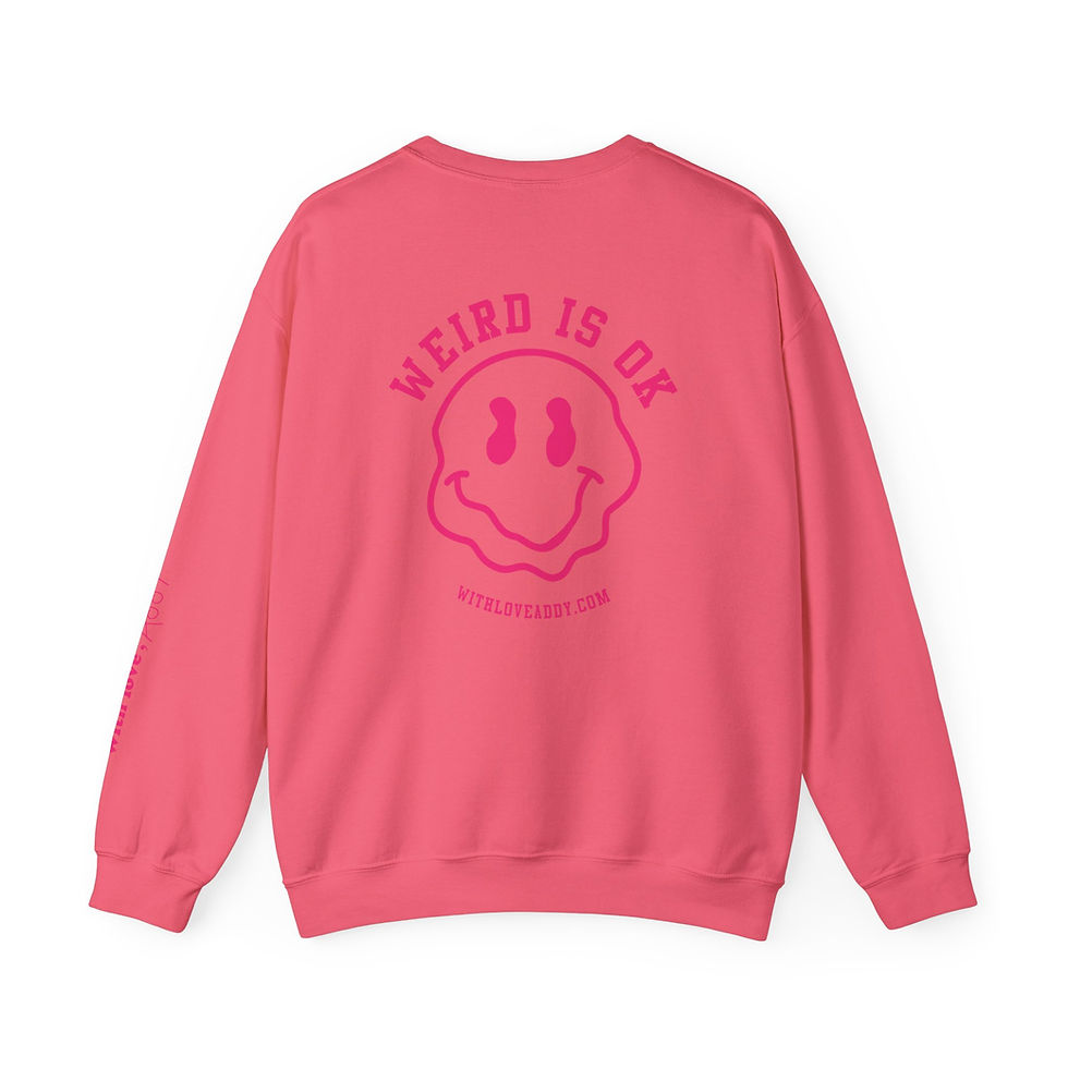 Thumbnail: WEirD is oK Crewneck Sweatshirt