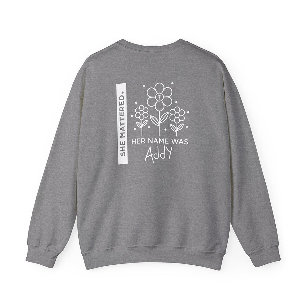 Thumbnail: She Mattered Crewneck Sweatshirt
