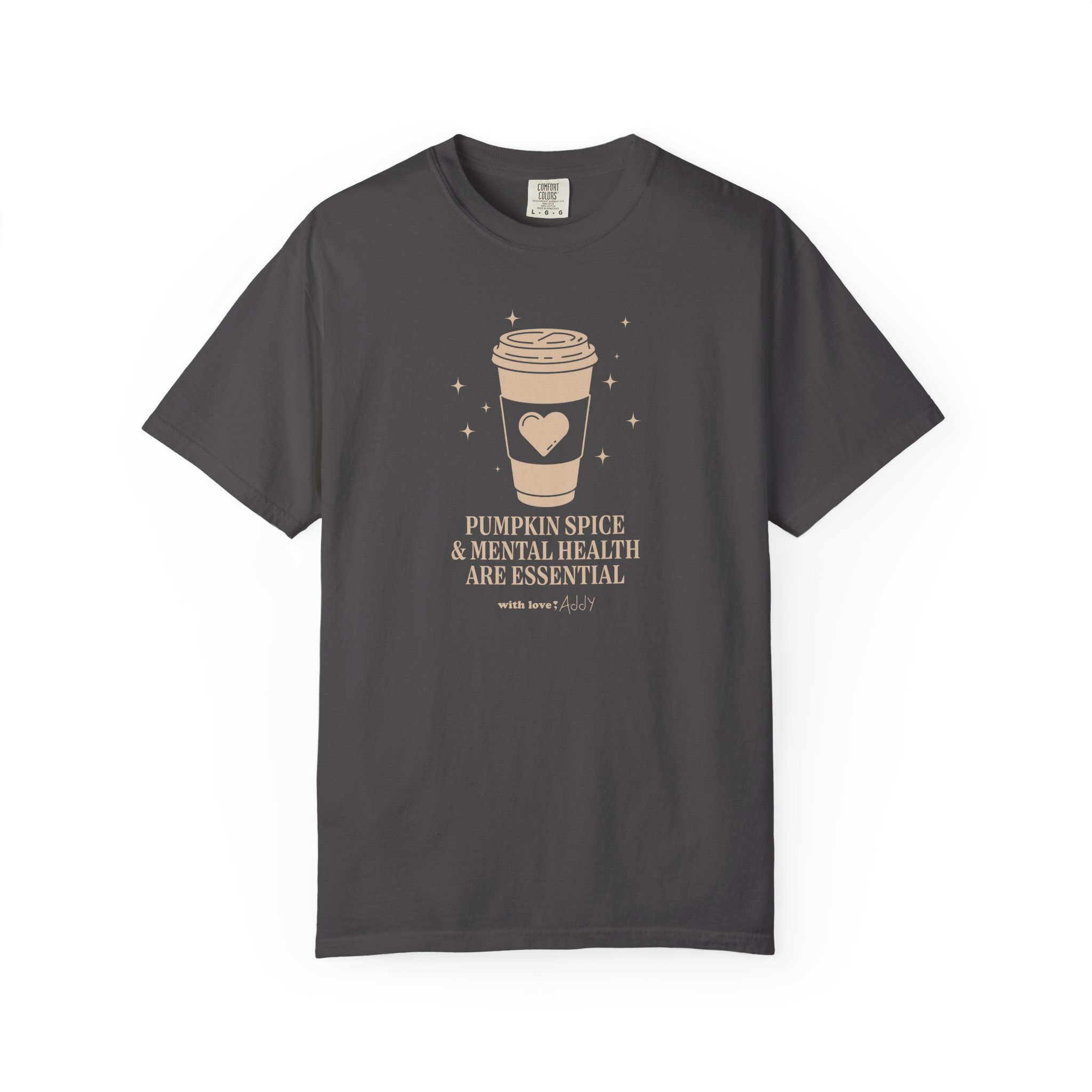 Pumpkin Spice & Mental Health T-shirt