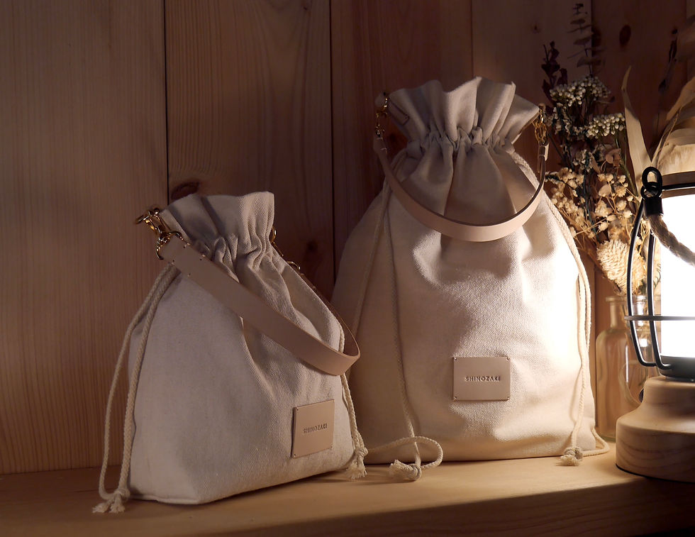サムネイル： Kinchaku Canvas Bag (M)