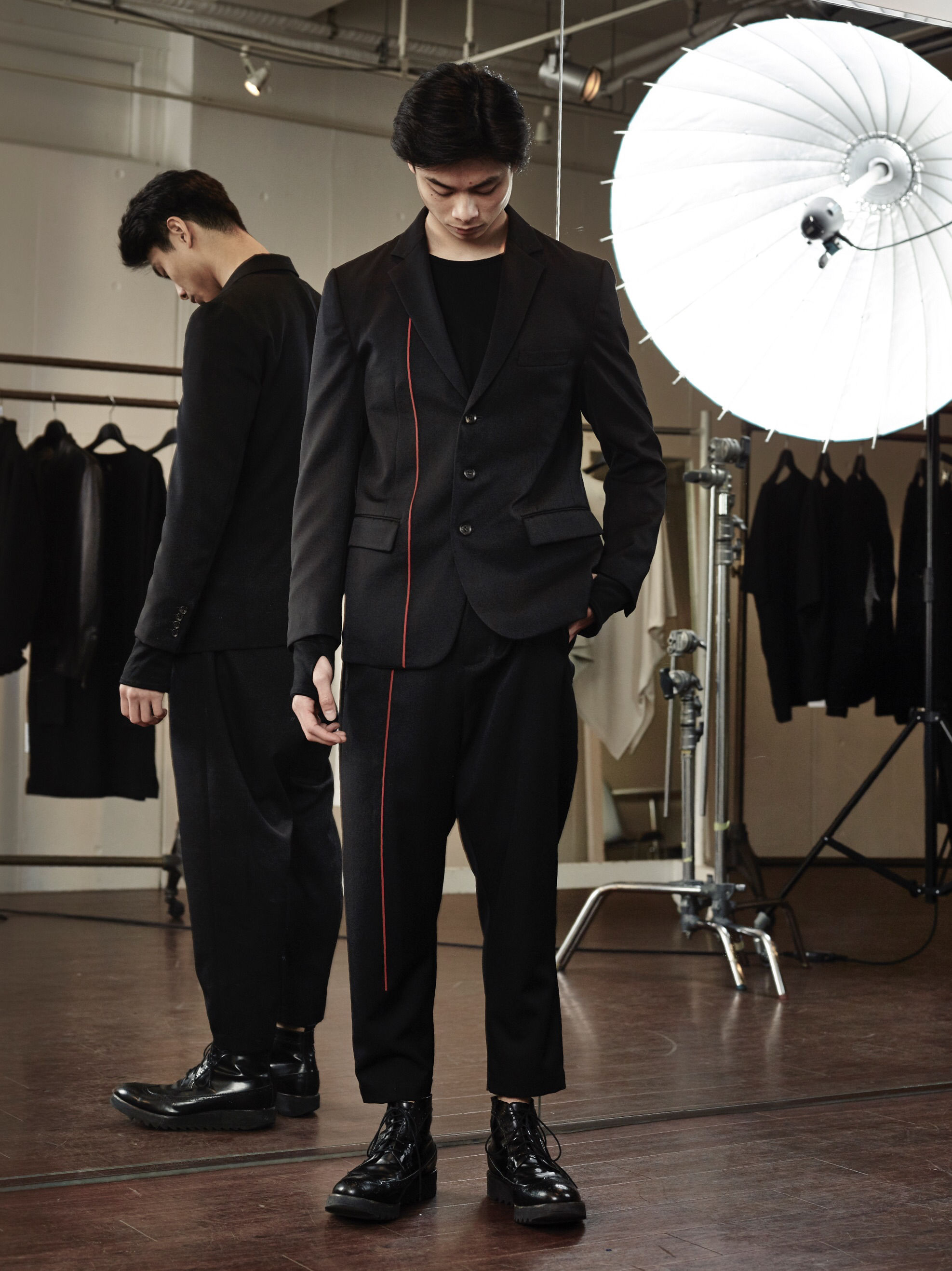 Piping Tailored Jacket