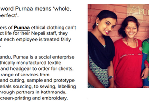Purnaa Featured on Ethical Fashion Forum Sustainable Sourcing Series