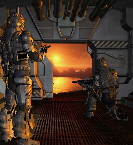 Battleship Touchdown