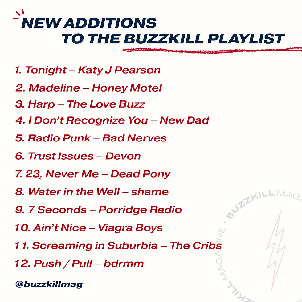 Buzzkill Presents: A Playlist Update
