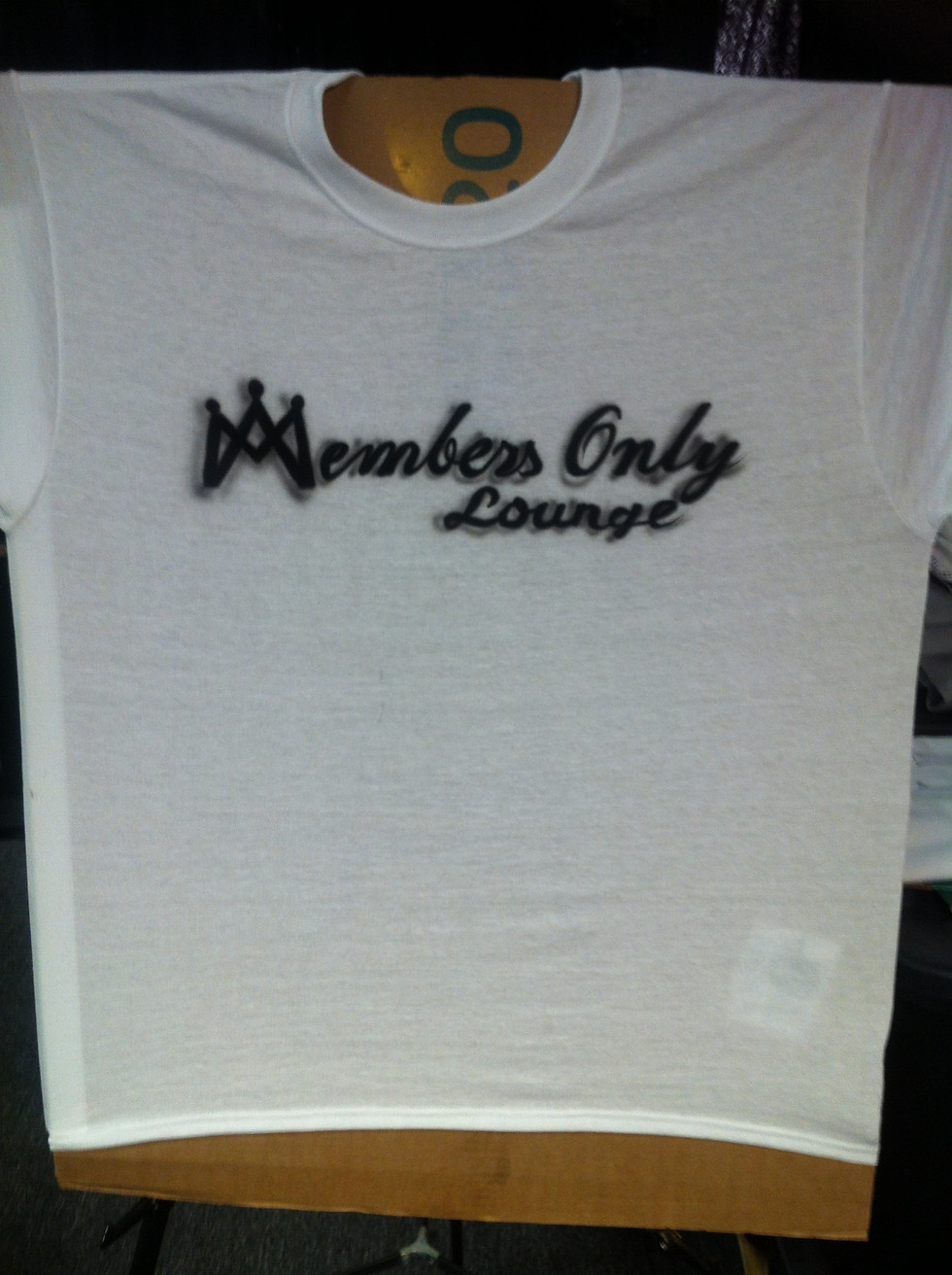 Thumbnail: Airbrush Graphic White Tee