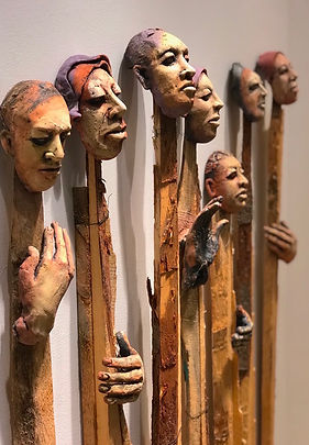 Hands and Voices by Susan Wilson at Axel's Gallery, Waterbury VT