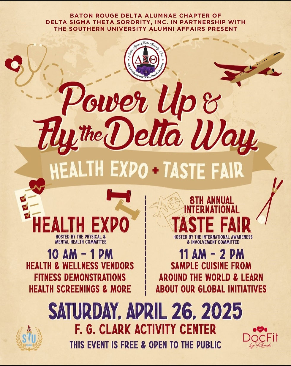 POWER UP AND FLY THE DELTA WAY HEALTH EXPO & TASTE FAIR