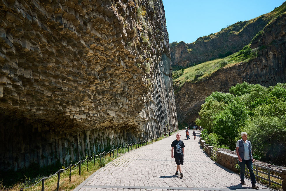 Ущелье Гарни, Симфония Камней