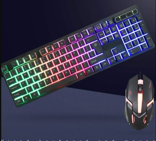 Miniatura: Kit Teclado Semi Mecânico Gamer Mouse Led + Mouse Pad